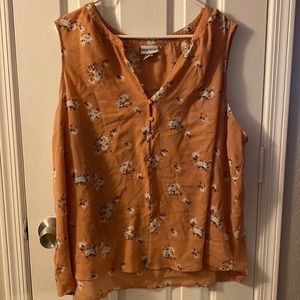 Tank top blouse